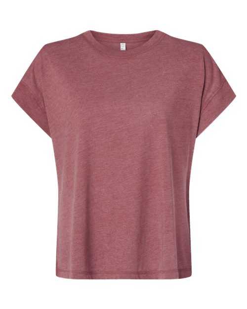 Lat 3502 Women's Relaxed Vintage Wash Tee - Washed Rouge - HIT a Double - 1