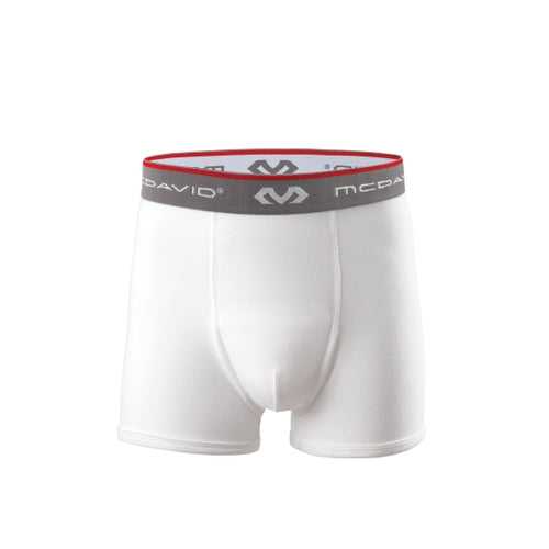 McDavid MD9140 Boxer Brief with Flexcup - White - HIT a Double