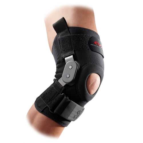McDavid MD429 Knee Brace with Polycentric Hinges Adult - Black - HIT a Double