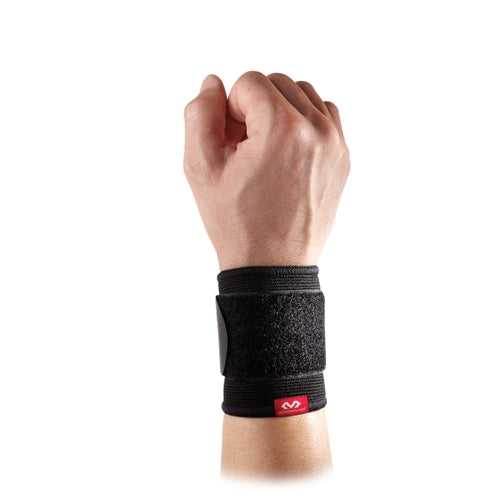 McDavid MD513 Wrist Sleeve Adjustable Elastic Adult - Black - HIT a Double