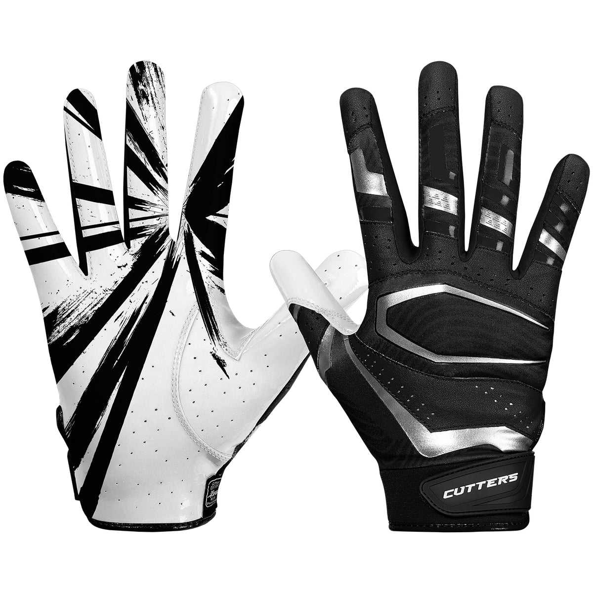 Cutters S452 Rev Pro 3.0 Gloves Adult - Black - HIT a Double