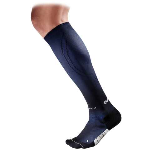 McDavid MD8832 10K Runner Socks Pair Adult - Black Alt Blue - HIT a Double