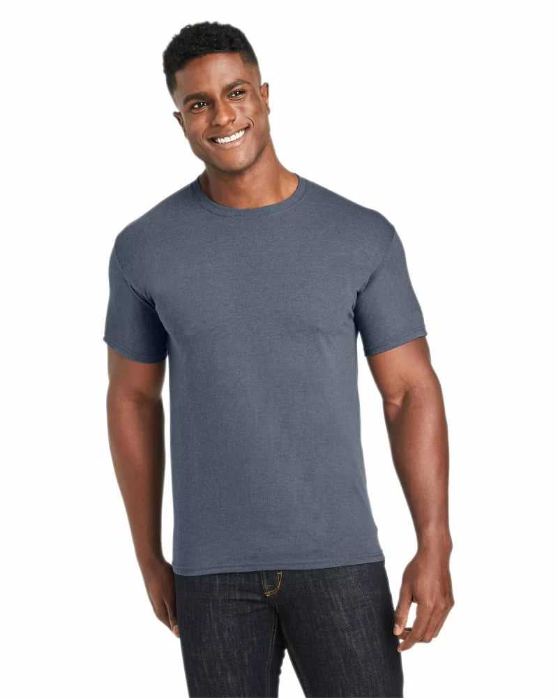 Hanes 42TB Perfect-T Triblend T-Shirt - Dada Gray - HIT a Double - 1
