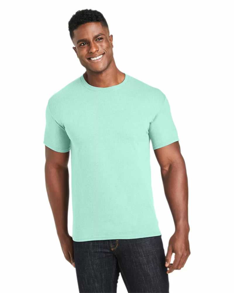 Hanes 42TB Perfect-T Triblend T-Shirt - Ice Fall Heather - HIT a Double - 1