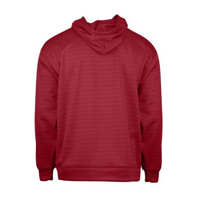 Badger Sport 1425 Stripe Hoodie - Red - HIT a Double - 3