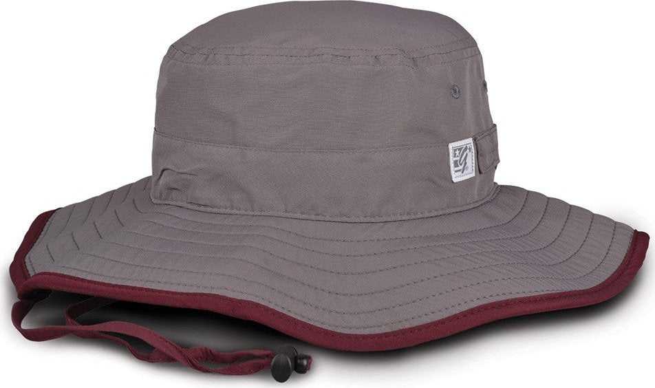 The Game GB400 Ultralight Boonie - Dark Gray Maroon - HIT A Double