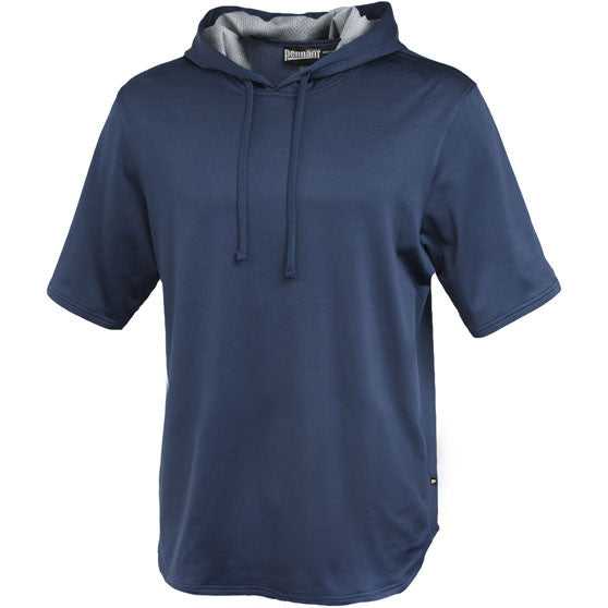 Pennant 183 Short Sleeve Warmup Hoodie - Navy - HIT a Double