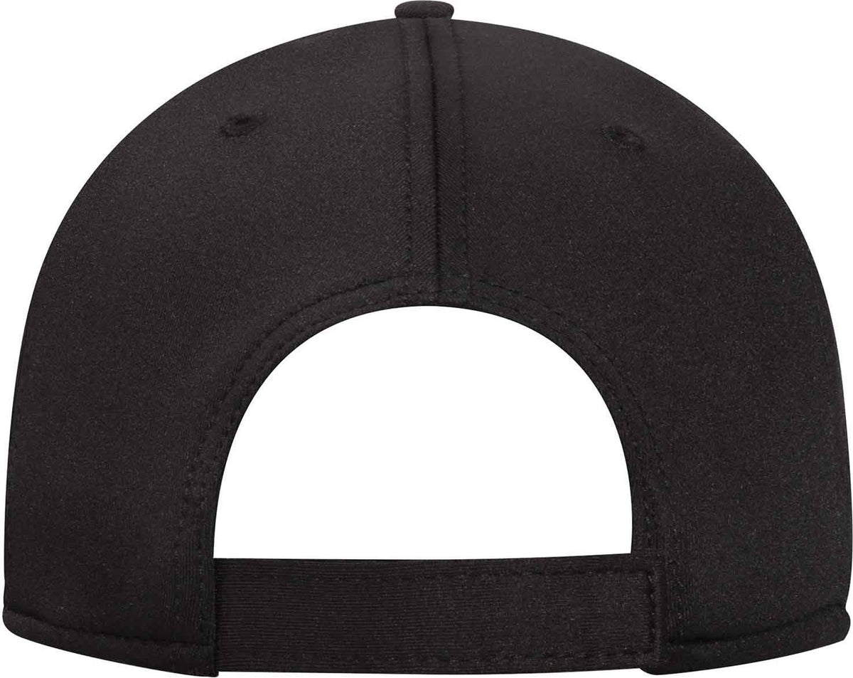 OTTO 19-1285 Otto Comfy Fit 6 Panel Low Profile Baseball Cap - Black - HIT a Double - 2