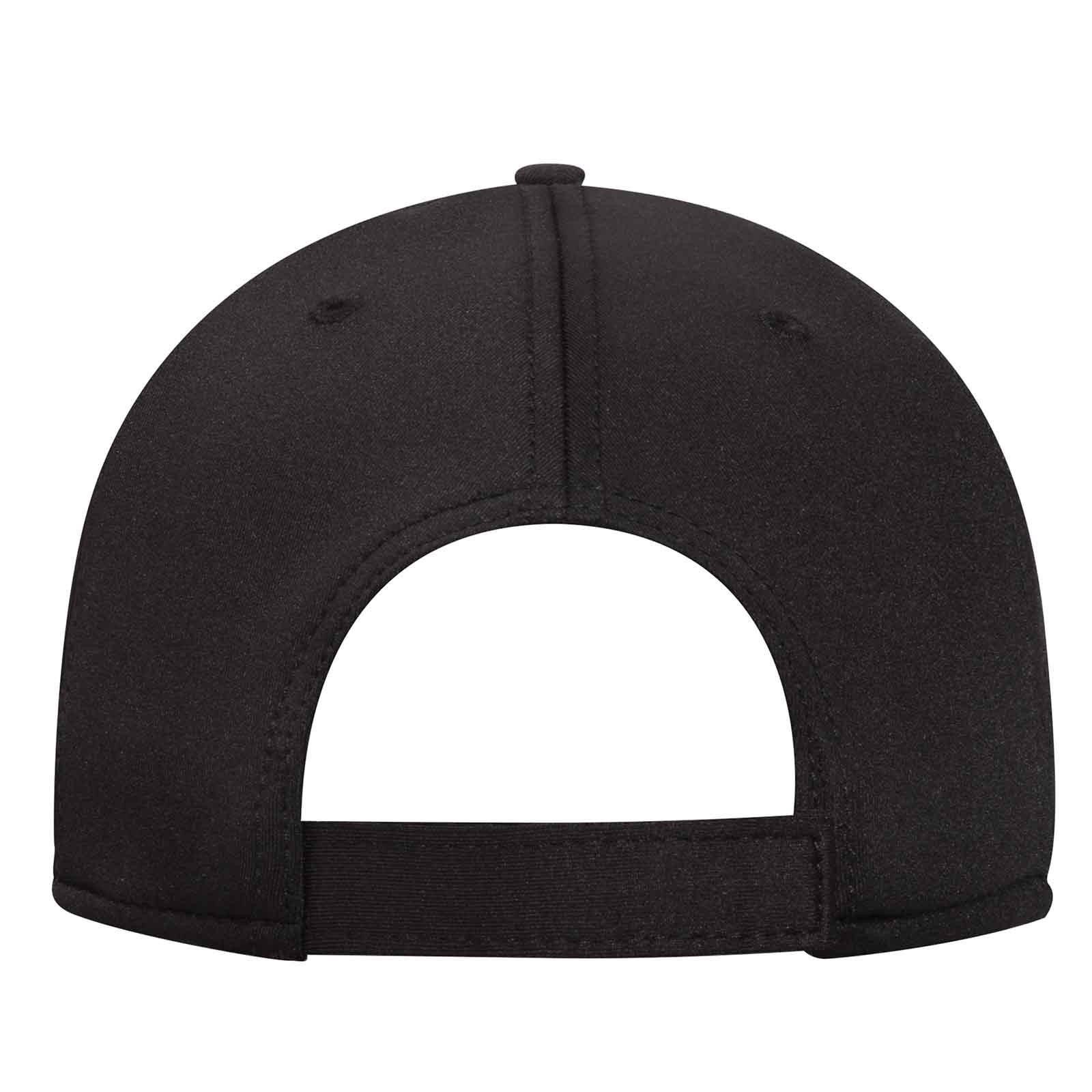 OTTO 19-1285 Otto Comfy Fit 6 Panel Low Profile Baseball Cap - Black - HIT a Double - 1
