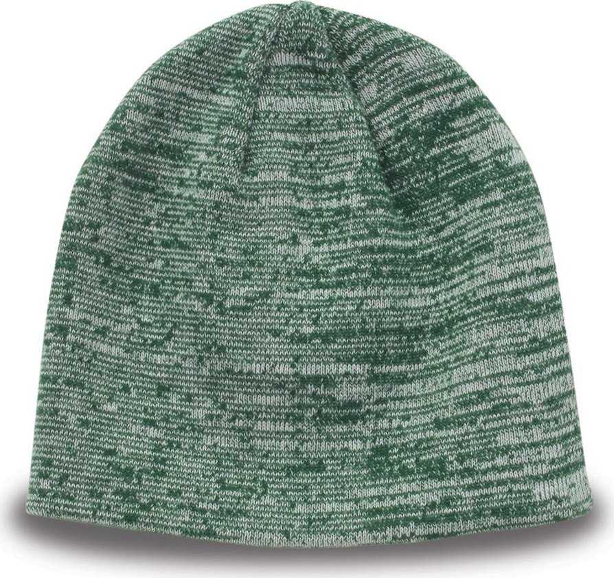 The Game GB448 Athletic Heather Beanie - Dark Green - HIT A Double