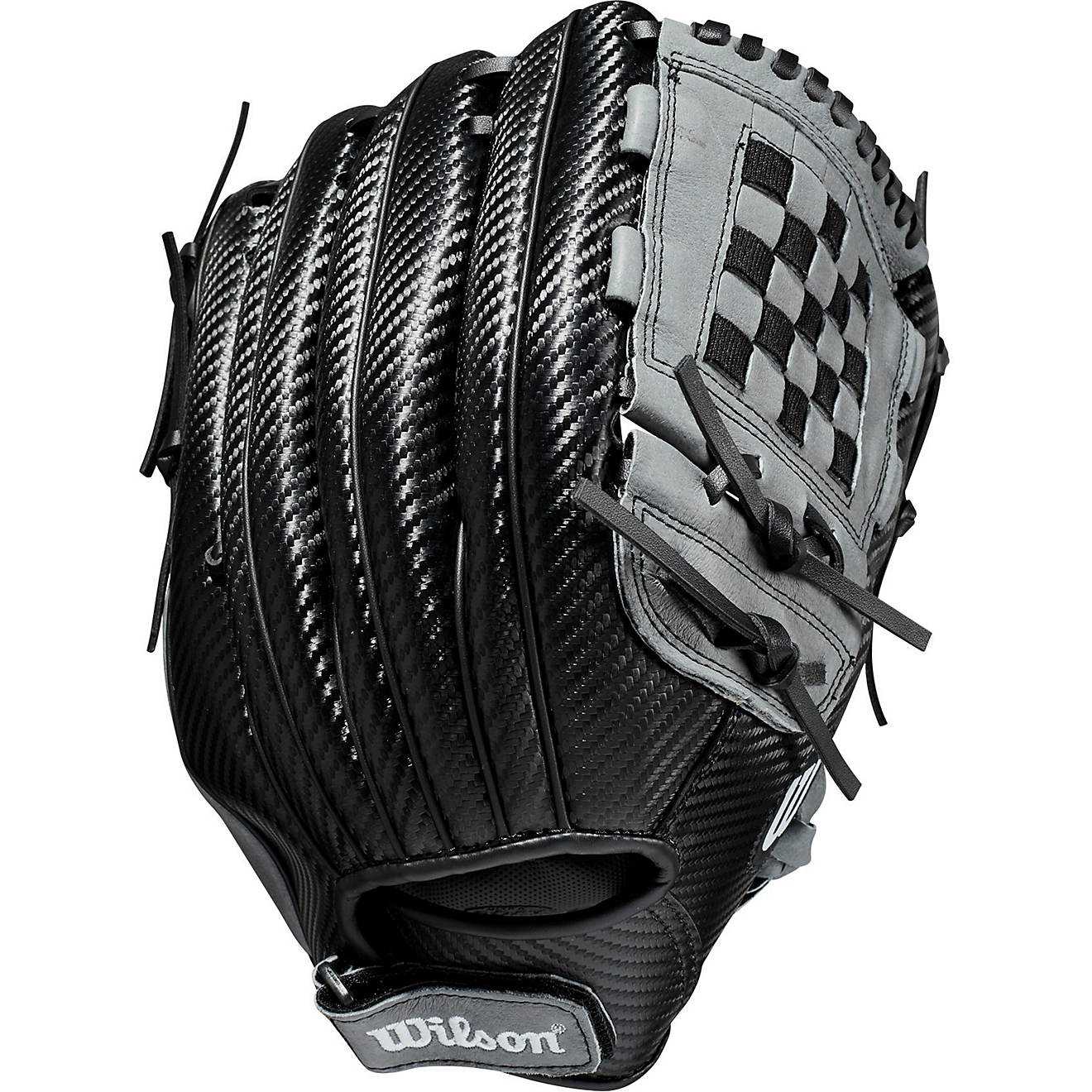 Wilson A360 12.50" Utility Baseball Glove - Black Gray - HIT A Double