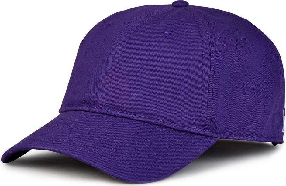 The Game GB210 Classic Relaxed Garment Washed Twill Cap - Purple - HIT A Double