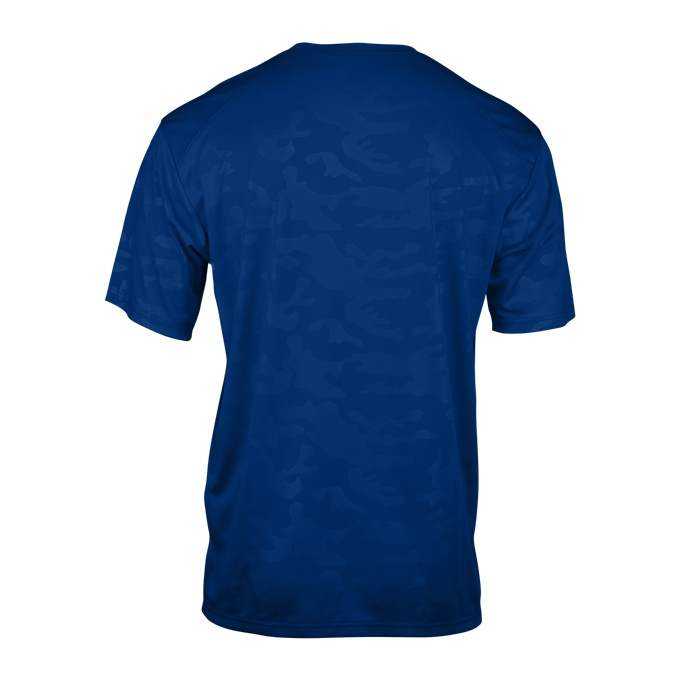 Badger Sport 2139 MonoCam Embossed Youth Tee - Royal - HIT a Double - 3