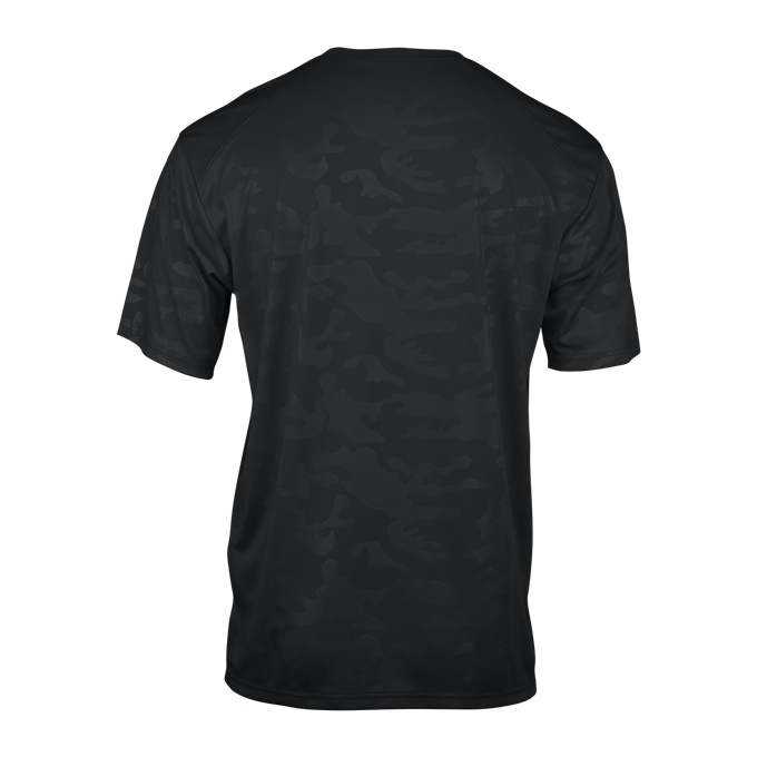 Badger Sport 2139 MonoCam Embossed Youth Tee - Black - HIT a Double - 3