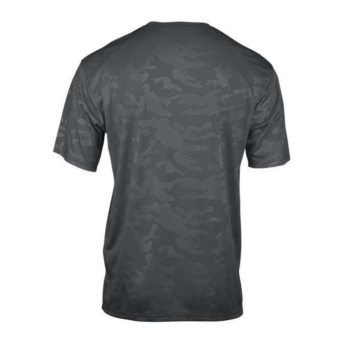 Badger Sport 2139 MonoCam Embossed Youth Tee - Graphite - HIT a Double - 3