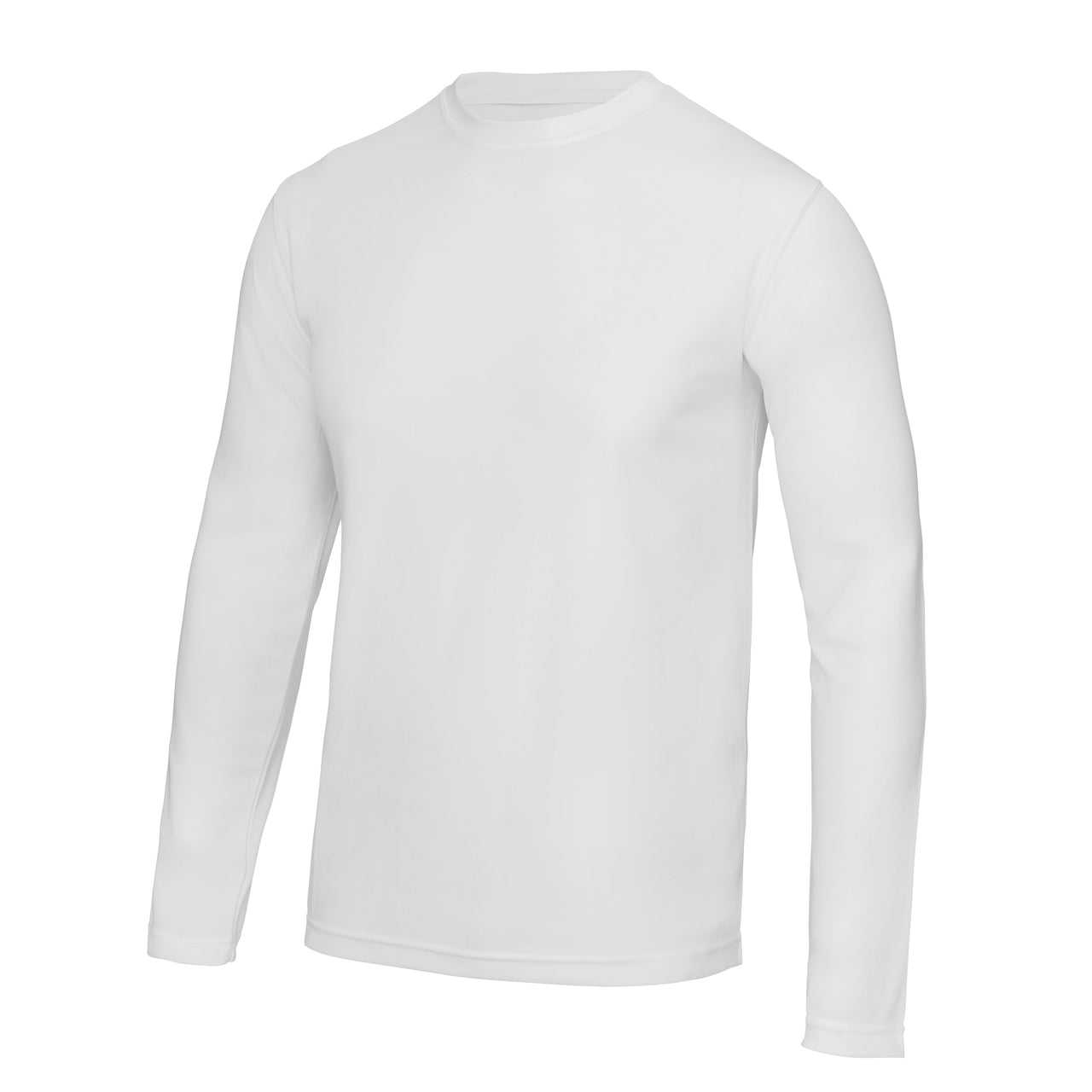 Just Cool JCA002 Long Sleeve Cool Tee - Arctic White - HIT a Double