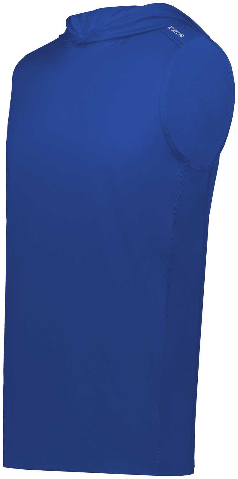 Holloway 222590 Coolcore Sleeveless Hoodie - Royal - HIT a Double