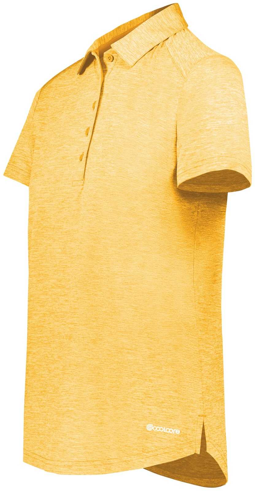 Holloway 222772 Ladies Electrify Coolcore Polo - Gold Heather - HIT a Double