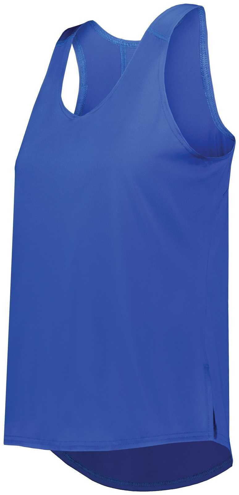 Holloway 222877 Girls Coolcore Tank - Royal - HIT a Double
