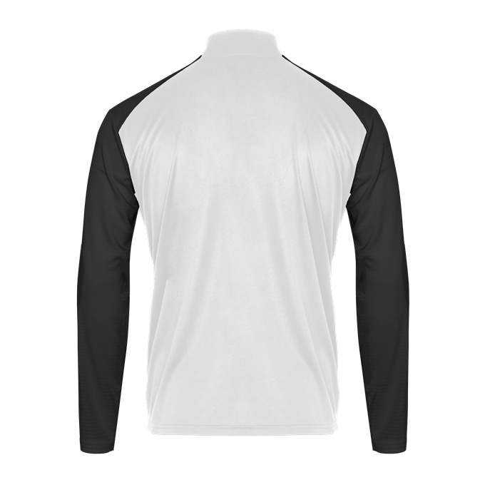 Badger Sport 2231 Breakout Youth 1/4 Zip - White Black - HIT a Double - 3