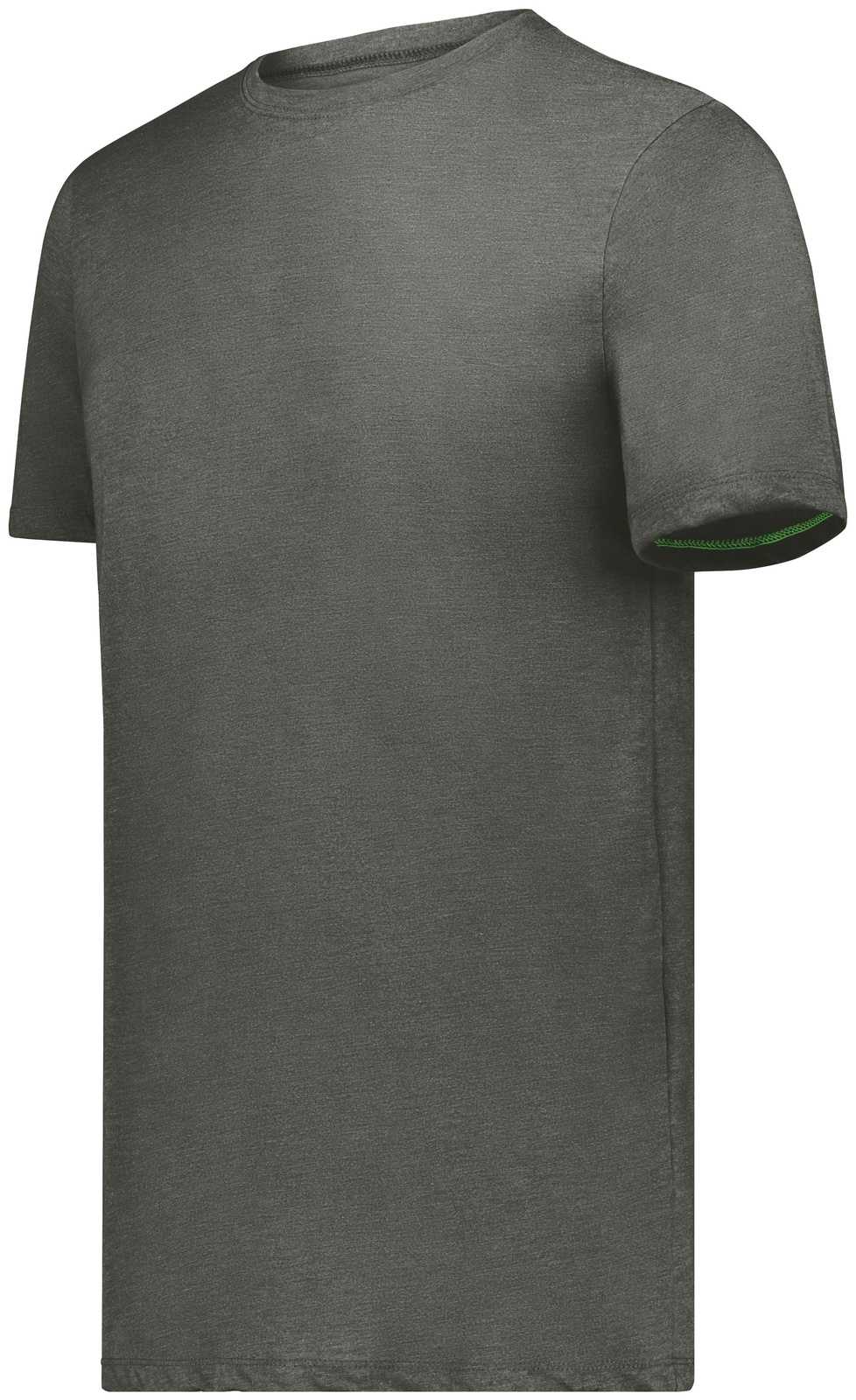 Holloway 223617 Youth Eco Revive Tee - Carbon Heather - HIT a Double