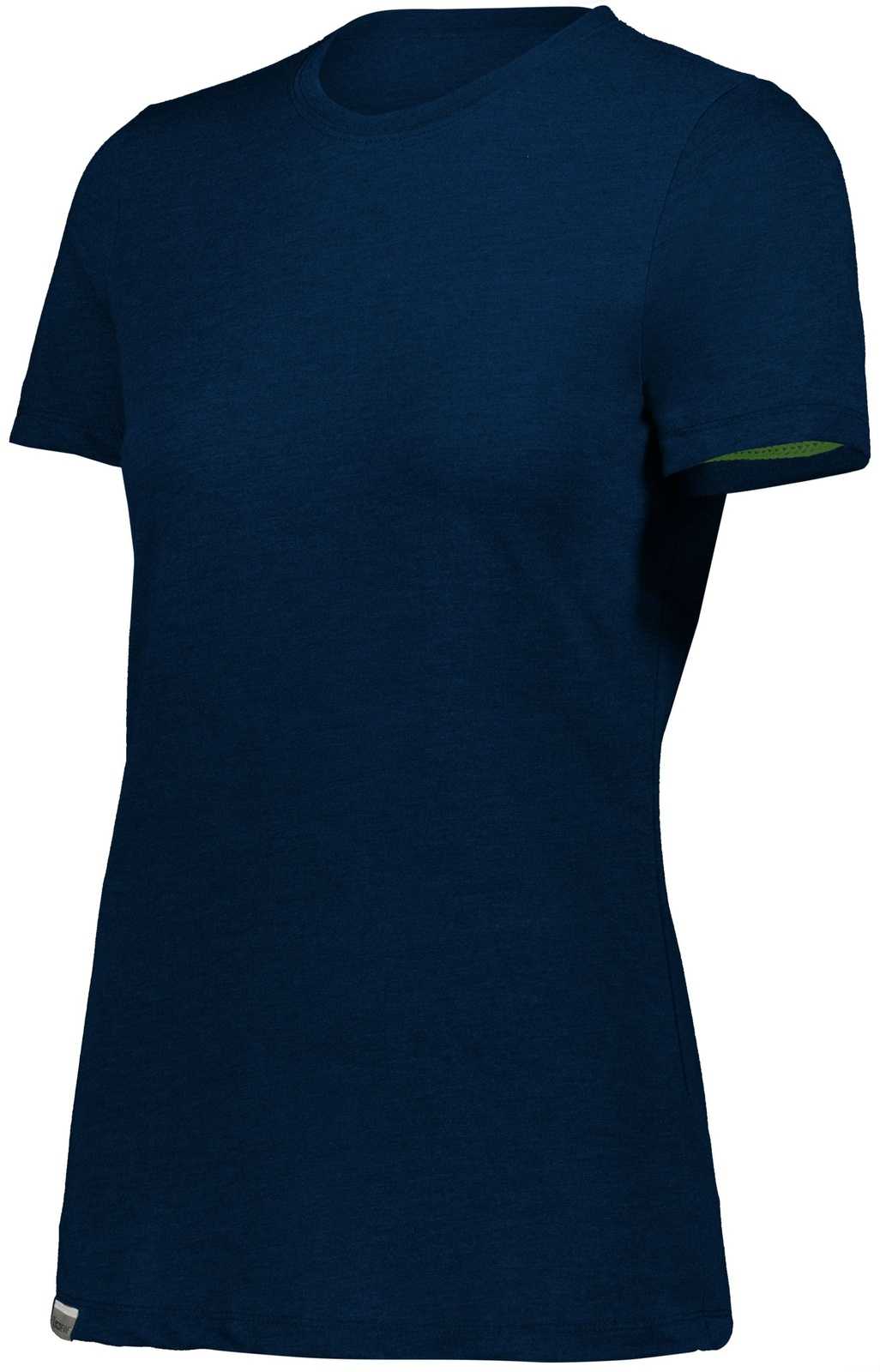 Holloway 223717 Ladies Eco Revive Tee - Navy Heather - HIT a Double