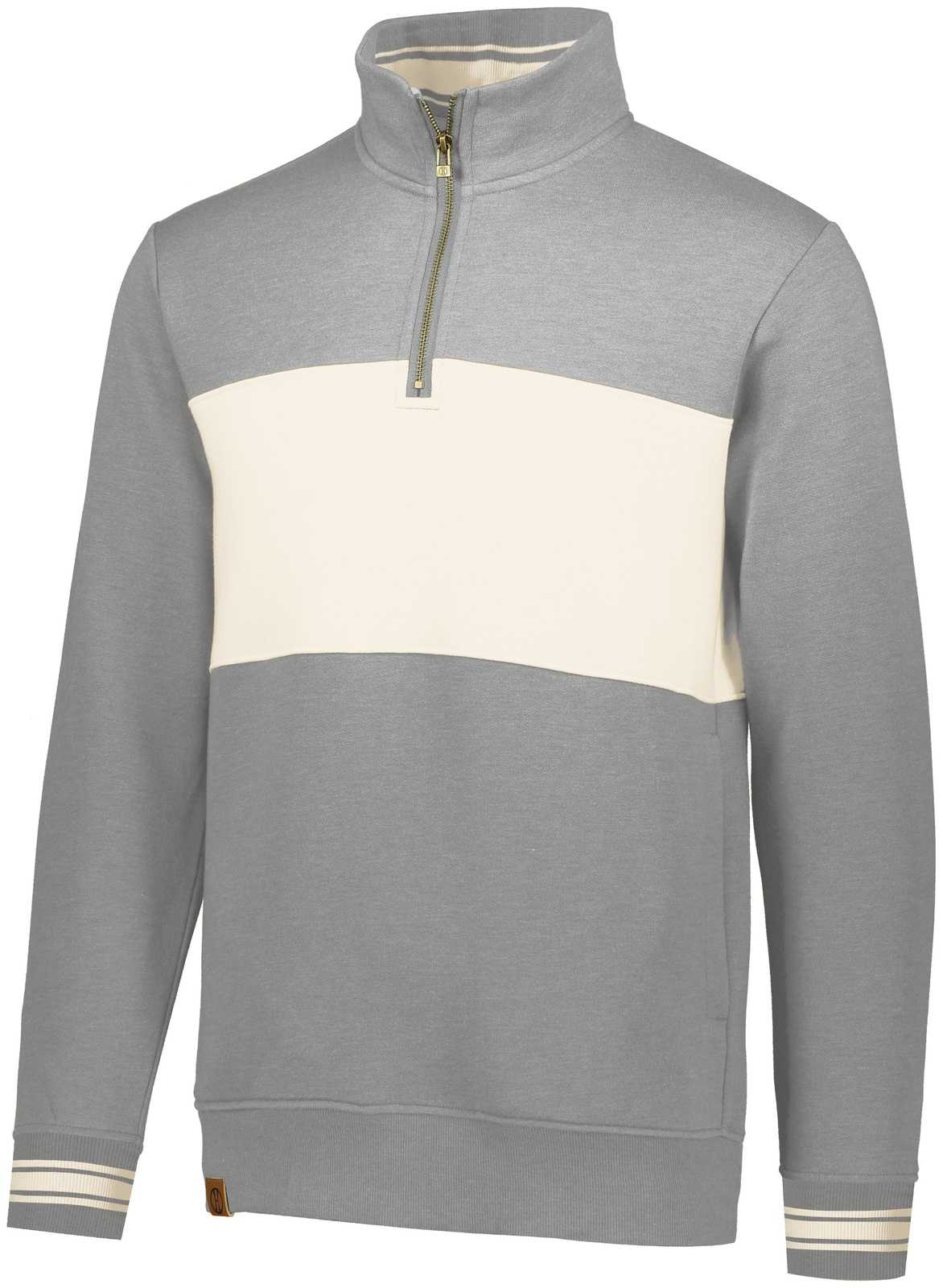 Holloway 229565 Ivy League Pullover - Athletic Grey Heather Birch - HIT a Double