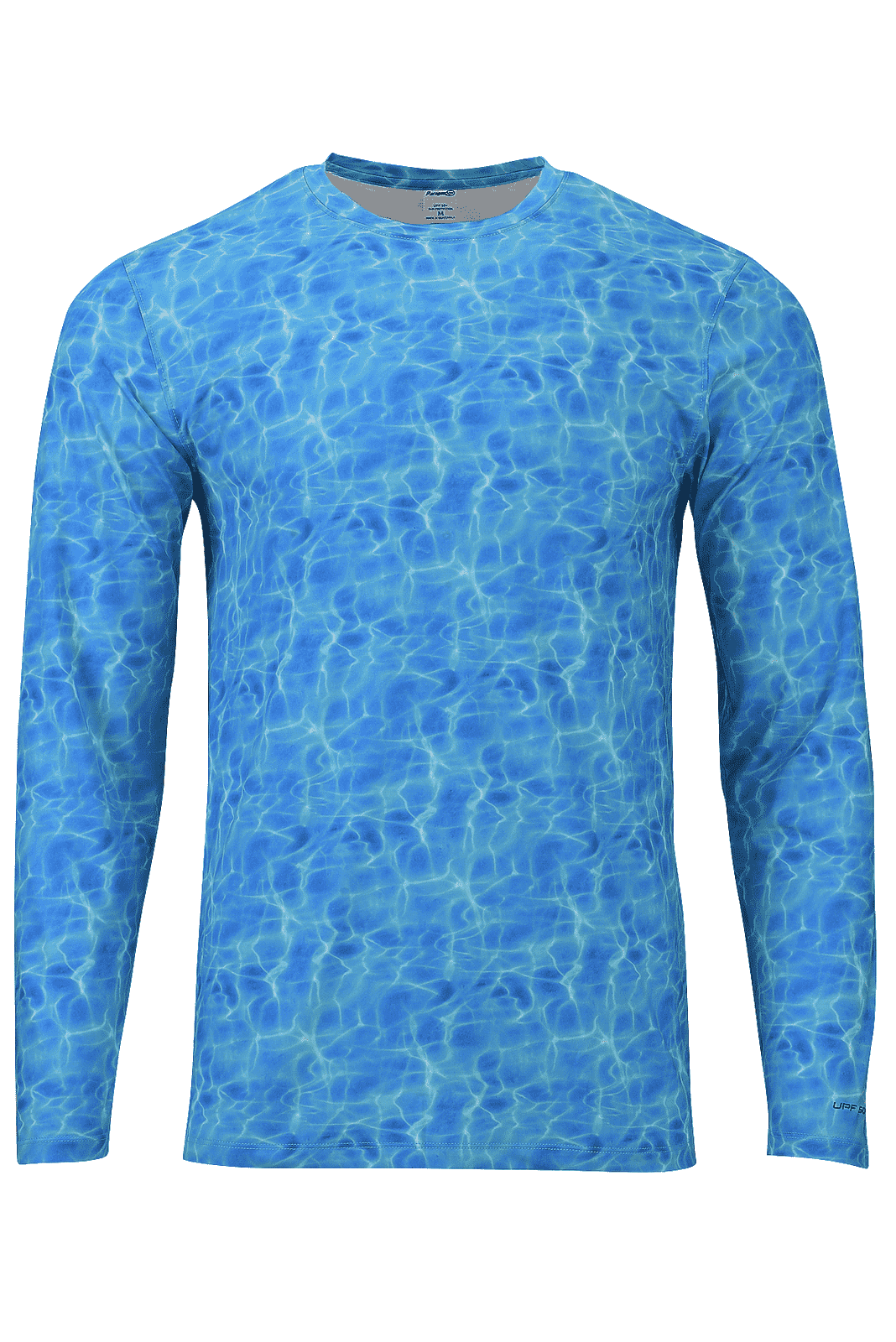 Paragon 230 Belize Adult Long Sleeve Performance Tee - Blue Water - HIT a Double