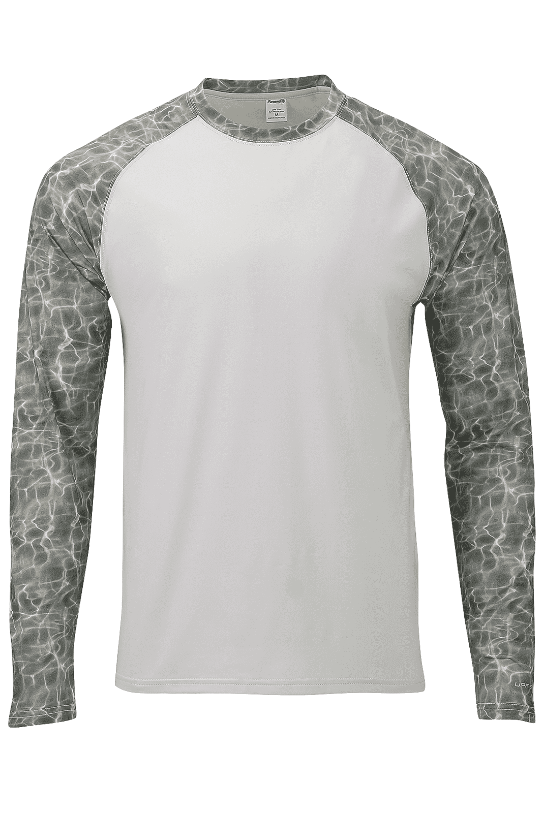 Paragon 231 Panama Adult Long Sleeve Performance Tee - Gray Water - HIT a Double