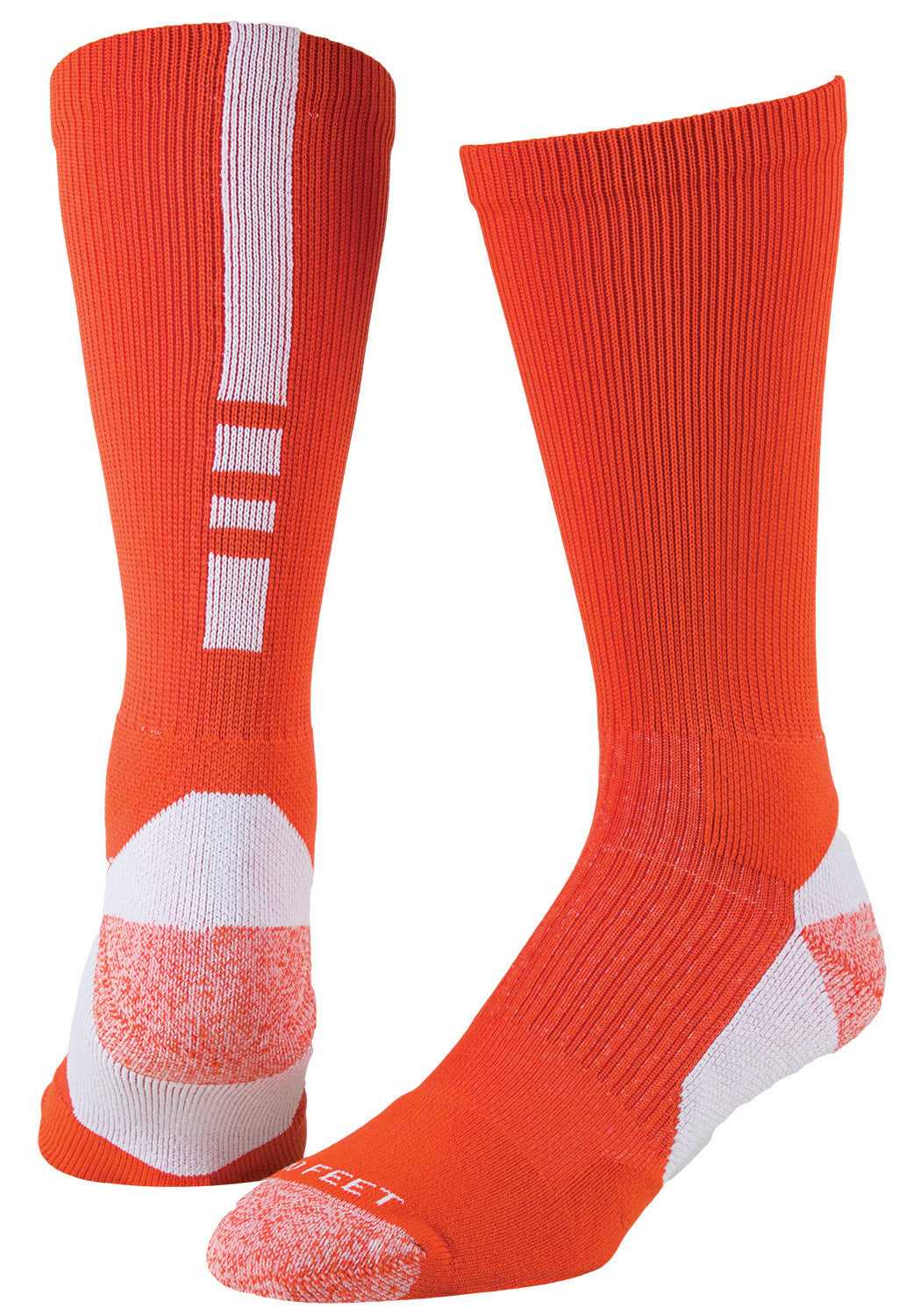 Pro Feet 238 Pro Feet Performance Shooter 2.0 Socks - Orange Wite - HIT a Double