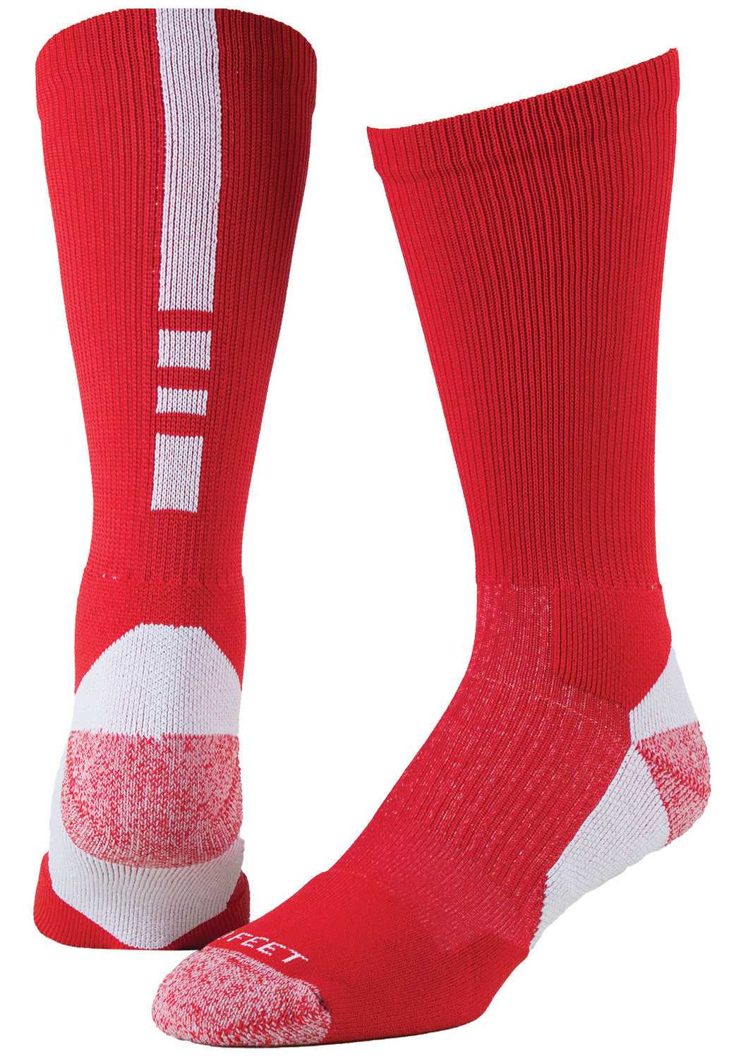 Pro Feet 238 Pro Feet Performance Shooter 2.0 Socks - Red White - HIT a Double