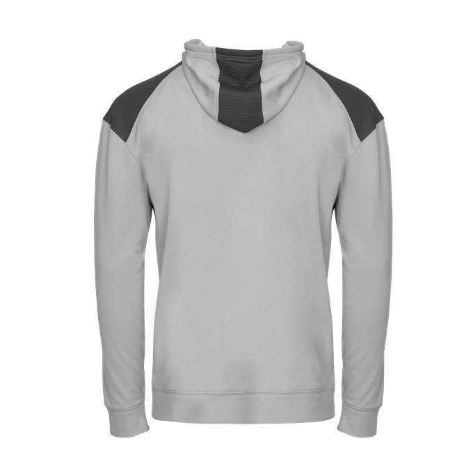 Badger Sport 2440 Breakout Performance Fleece Youth Hoodie - Silver Graphite - HIT a Double - 3