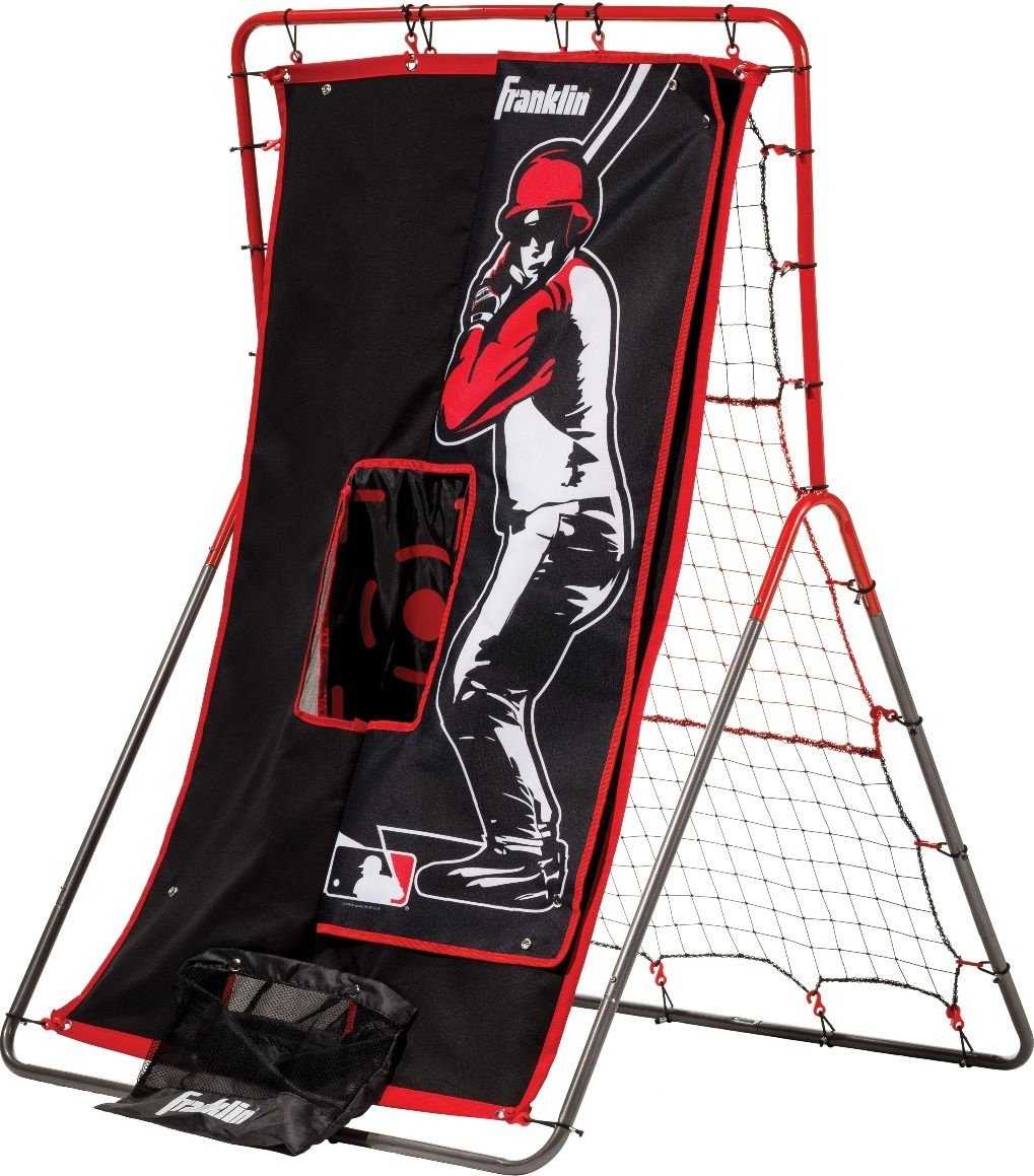 Franklin MLB 55&quot; Switch-Hitter Pitching Target and Rebounder