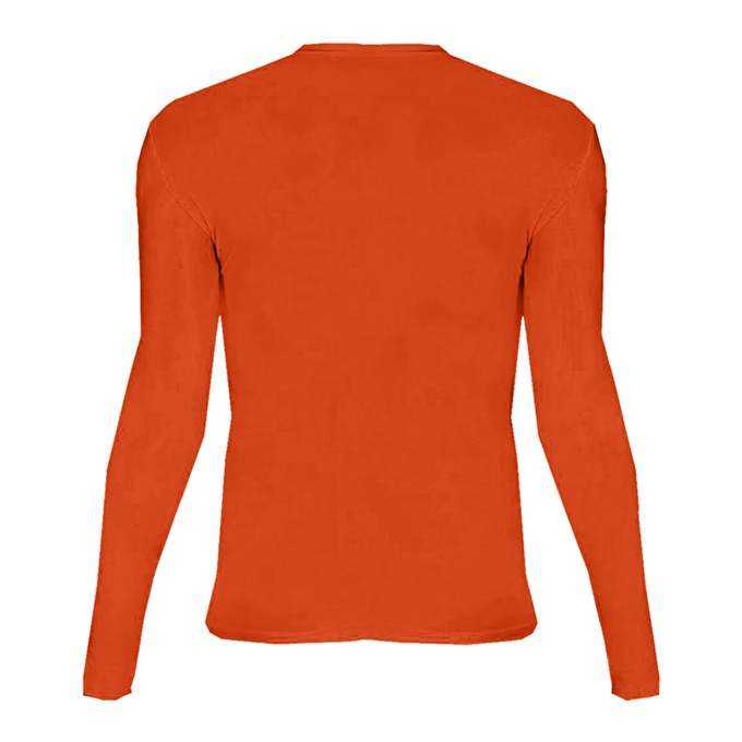 Badger Sport 2605 Pro-compression Long Sleeve Youth Crew - Orange - HIT a Double - 3