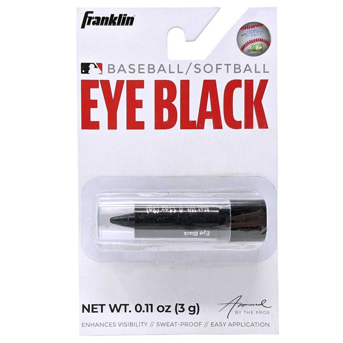 Franklin Sports MLB Eye Black - 1 ea - HIT a Double