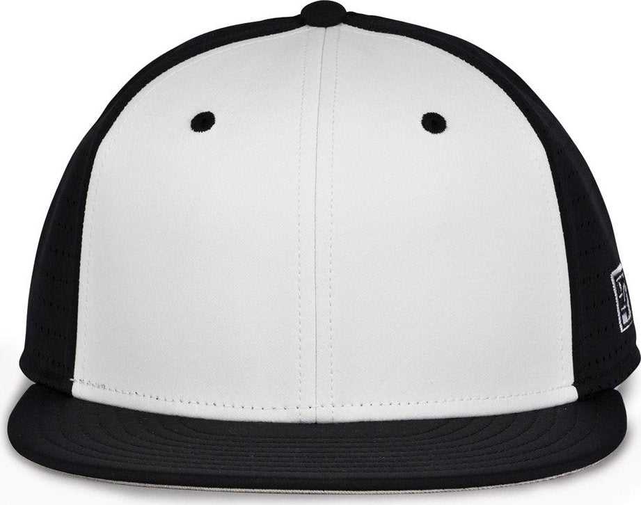 The Game GB998 Perforated GameChanger Cap - Black White - HIT A Double