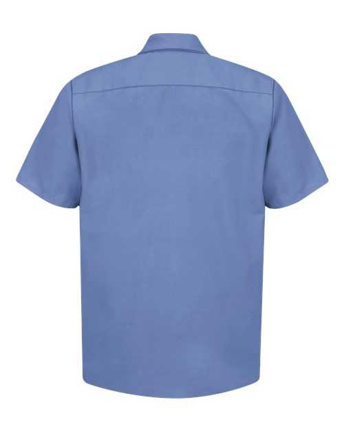 Red Kap SP24 Industrial Short Sleeve Work Shirt - Petrol Blue - HIT a Double - 1