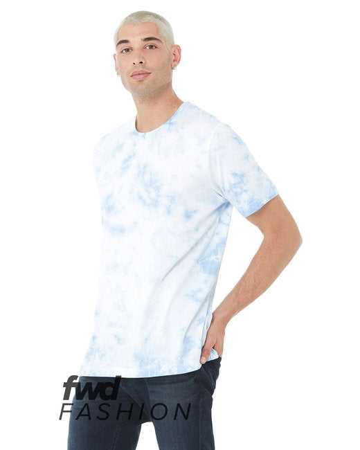 Bella + Canvas 3100RD Unisex Tie Dye T-Shirt - White Sky Blue - HIT a Double - 2