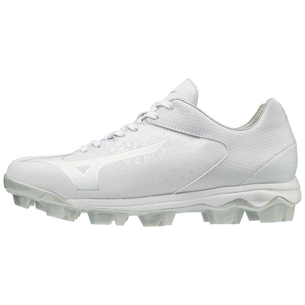 Mizuno Select Nine Women's Molded Cleats - White - HIT a Double