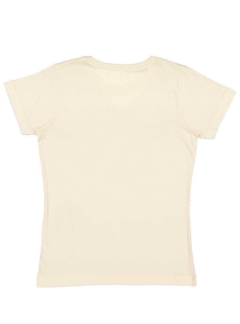 Lat 3516 Women's Fine Jersey Tee - Natural - HIT a Double - 1