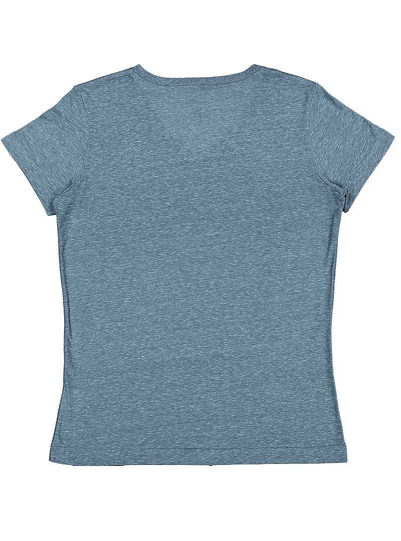 Lat 3591 Women's Harborside Melange V-Neck T-Shirt - Oceanside Melange - HIT a Double - 1
