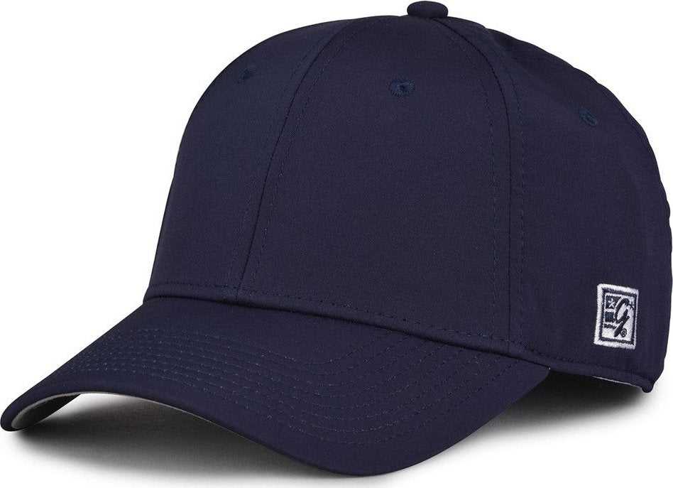 The Game GB903 Precurved Gamechanger Cap - Navy - HIT A Double