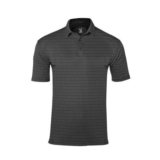 Badger Sport 4042 Ultimate Cross Tech Polo - Graphite - HIT a Double - 1