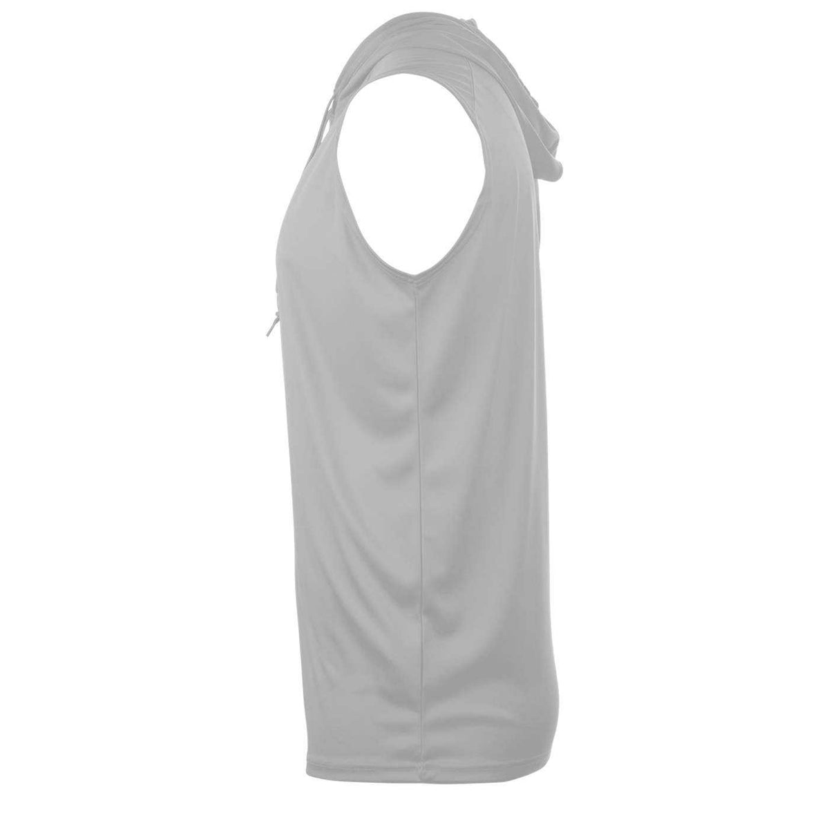 Badger Sport 4108 B-Core Sleeveless Hoodie Tee - Silver - HIT a Double - 2