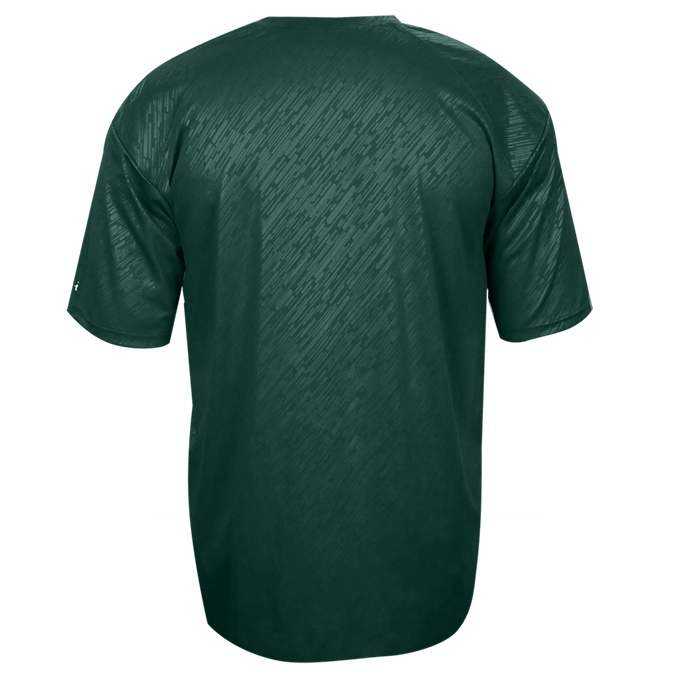 Badger Sport 4131 Line Embossed Tee - Forest Line Embossed - HIT a Double - 3