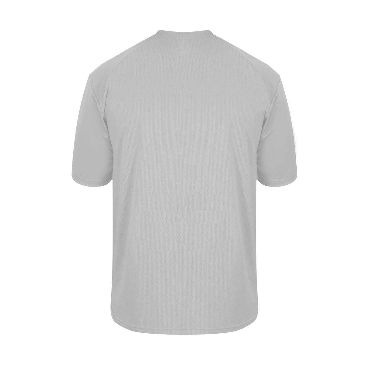 Badger Sport 4170 Vent Back Tee - Silver - HIT a Double - 3