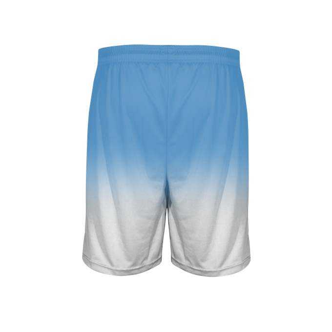 Badger Sport 2206 Ombre Youth Short - Columbia Blue White - HIT a Double - 3