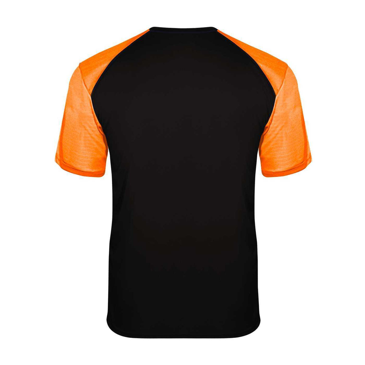 Badger Sport 4230 Breakout Tee - Black Safety Orange - HIT a Double - 3