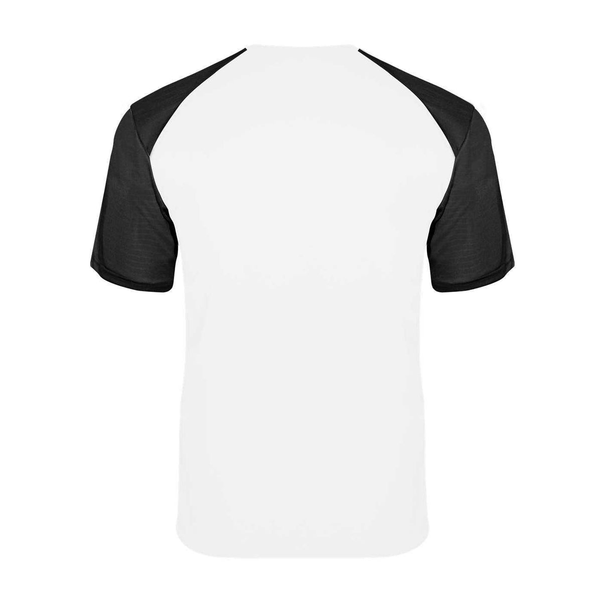 Badger Sport 2230 Breakout Youth Tee - White Black - HIT a Double - 3