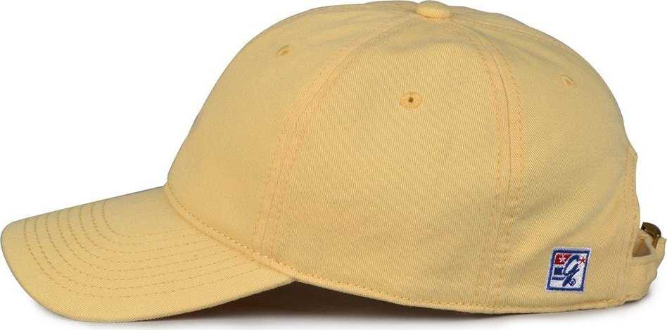 The Game GB210 Classic Relaxed Garment Washed Twill Cap - Vegas Gold - HIT A Double